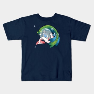 Mermaid Cat Kids T-Shirt